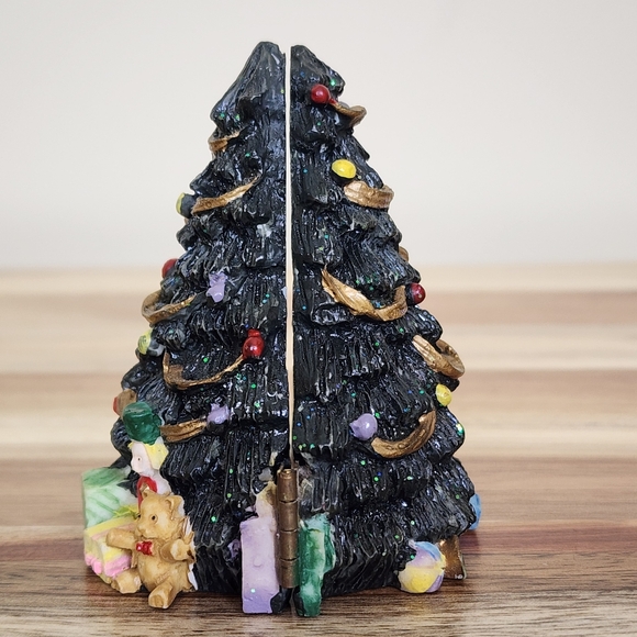 Vintage Diorama Christmas Tree Santa Claus Inside - Picture 11 of 12